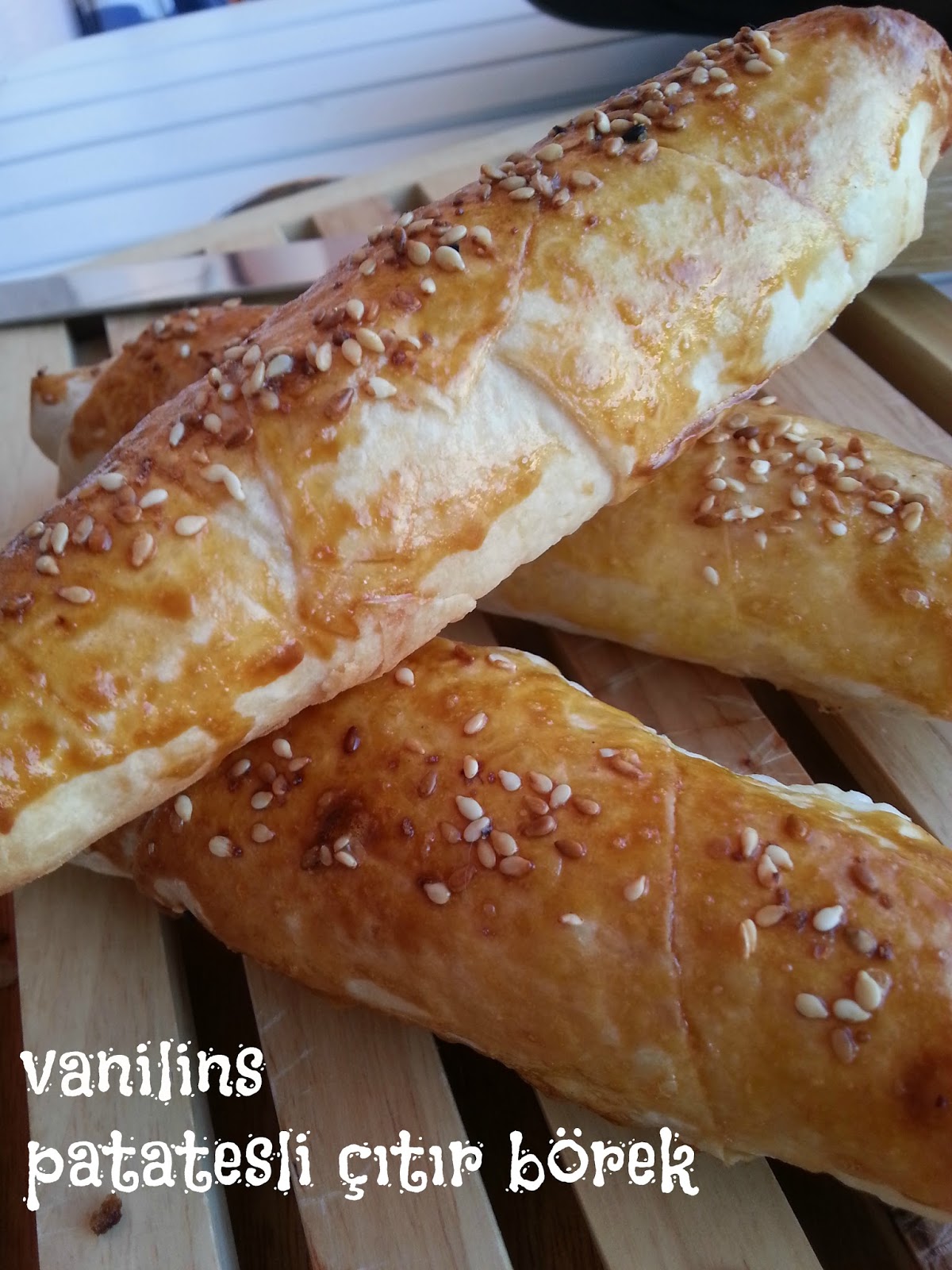 Patatesli çıtır rulo börek Vanilins