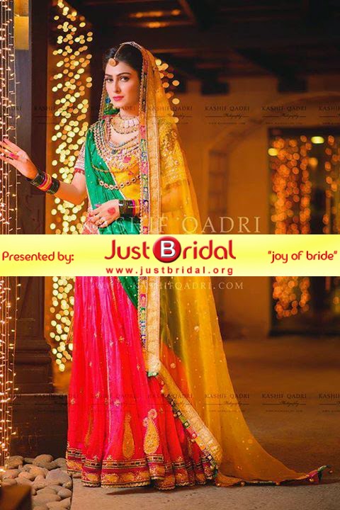 Mehndi Dresses for Girls