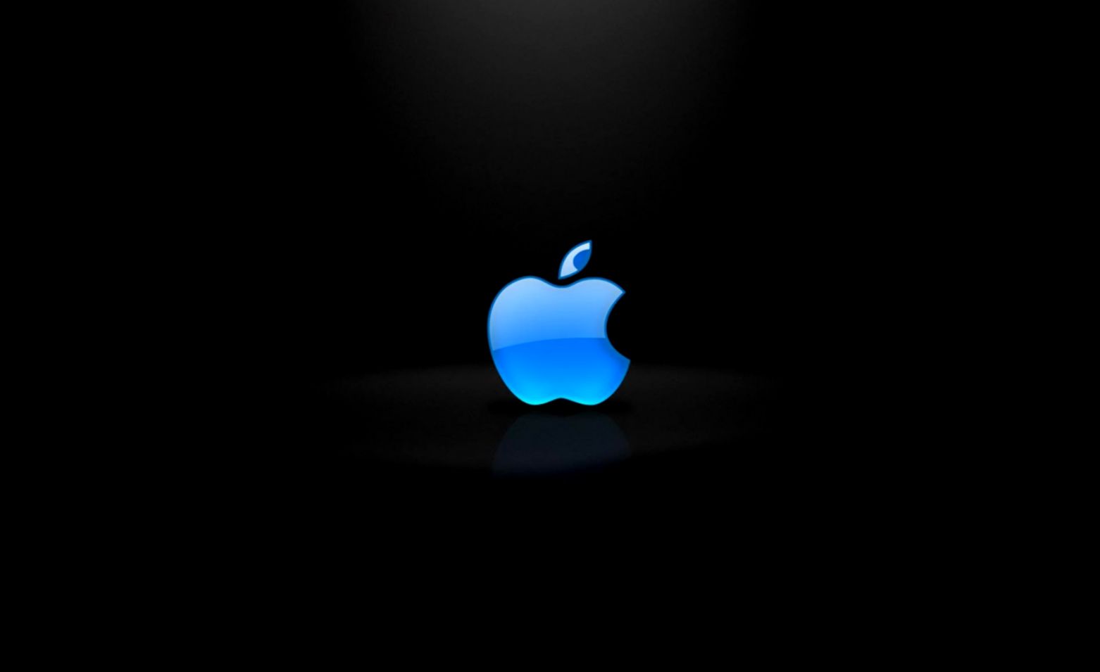 Blue Apple logo wallpaper 522 Blue Apple logo wallpaper 522