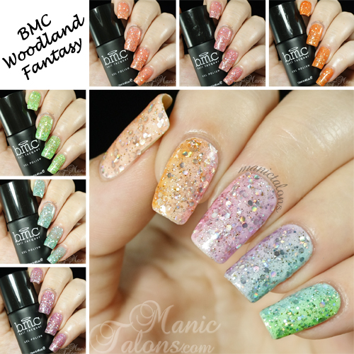 Bundle Monster Gel Polish Woodland Fantasy Collection Swatches and Review