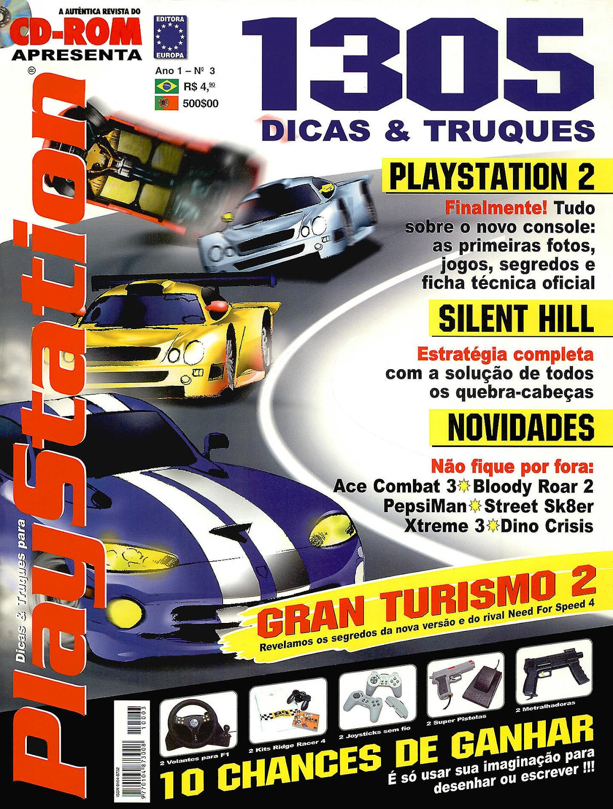 Revista Playstation Detonado Silent Hill 3