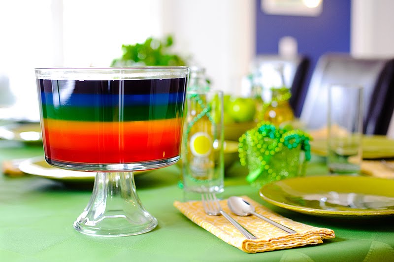Hands Always Creating Rainbow Jello