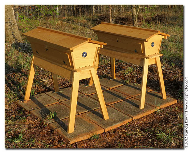 Randy Meg S Garden Paradise Installing Bees In A Top Bar Hive