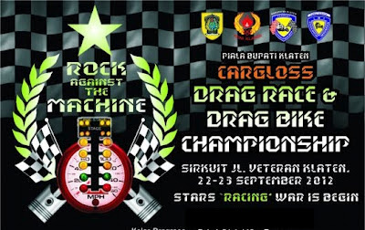 Event Dragrace dan Dragbike Klaten 2012