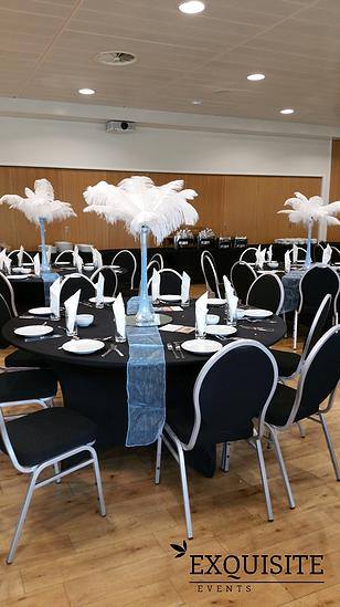 Ostrich Feather Centrepiece