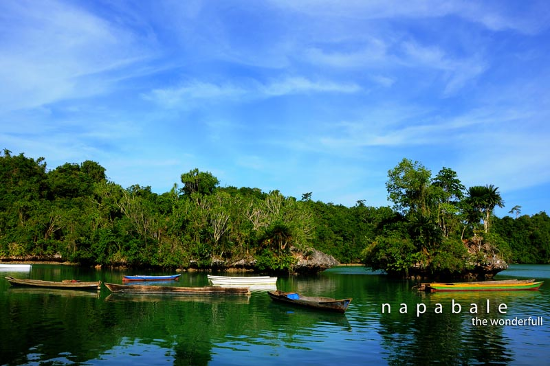 GOOD NEWS FROM SULTRA: Napabale, Danau Indah Berair Asin Di Muna