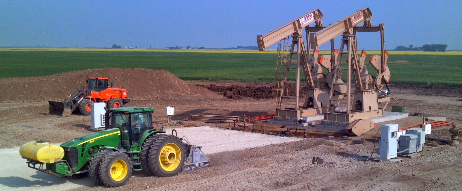 Spielman Excavating / Soil Stabilization / Bakken Oil Field ND