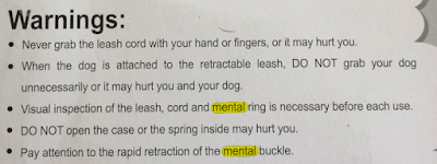 Watch out for mental buckles