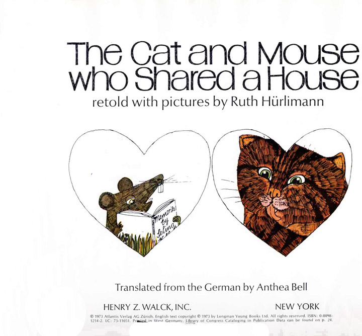 The Art of Children's Picture Books The Cat and Mouse Who Shared a