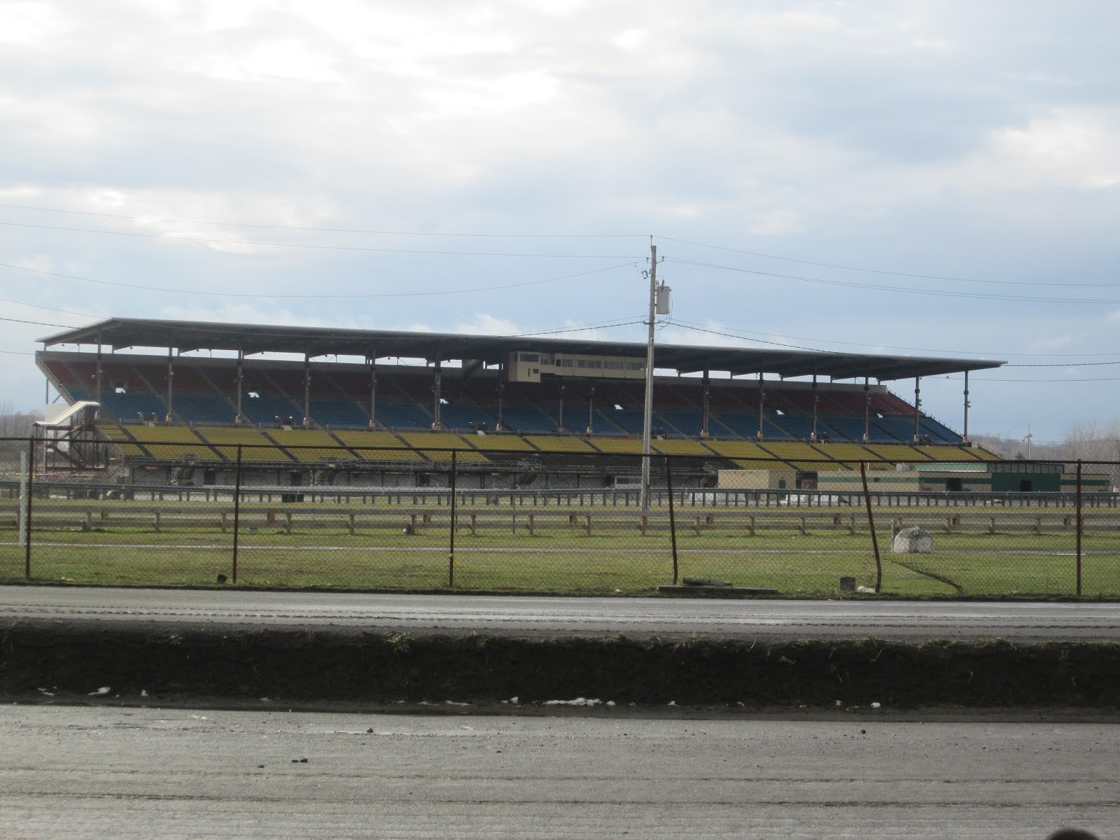 Empire State Farming New York State Fairgrounds Grandstand Imploded