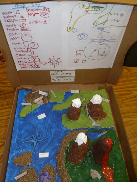 Mrs. Parks - Third Grade: Landform Projects