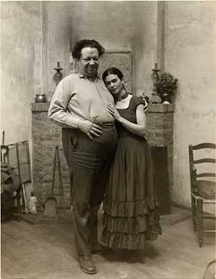 I'm gonna start with a really great one Frida Kahlo and Diego Rivera