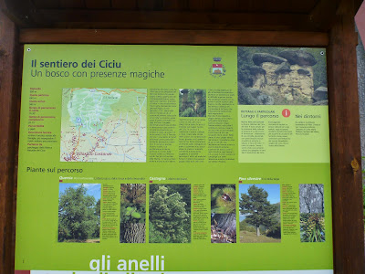 Informational Signs from the Riserva Naturale Ciciu del Villar
