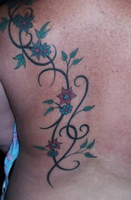 Tattoo flowers