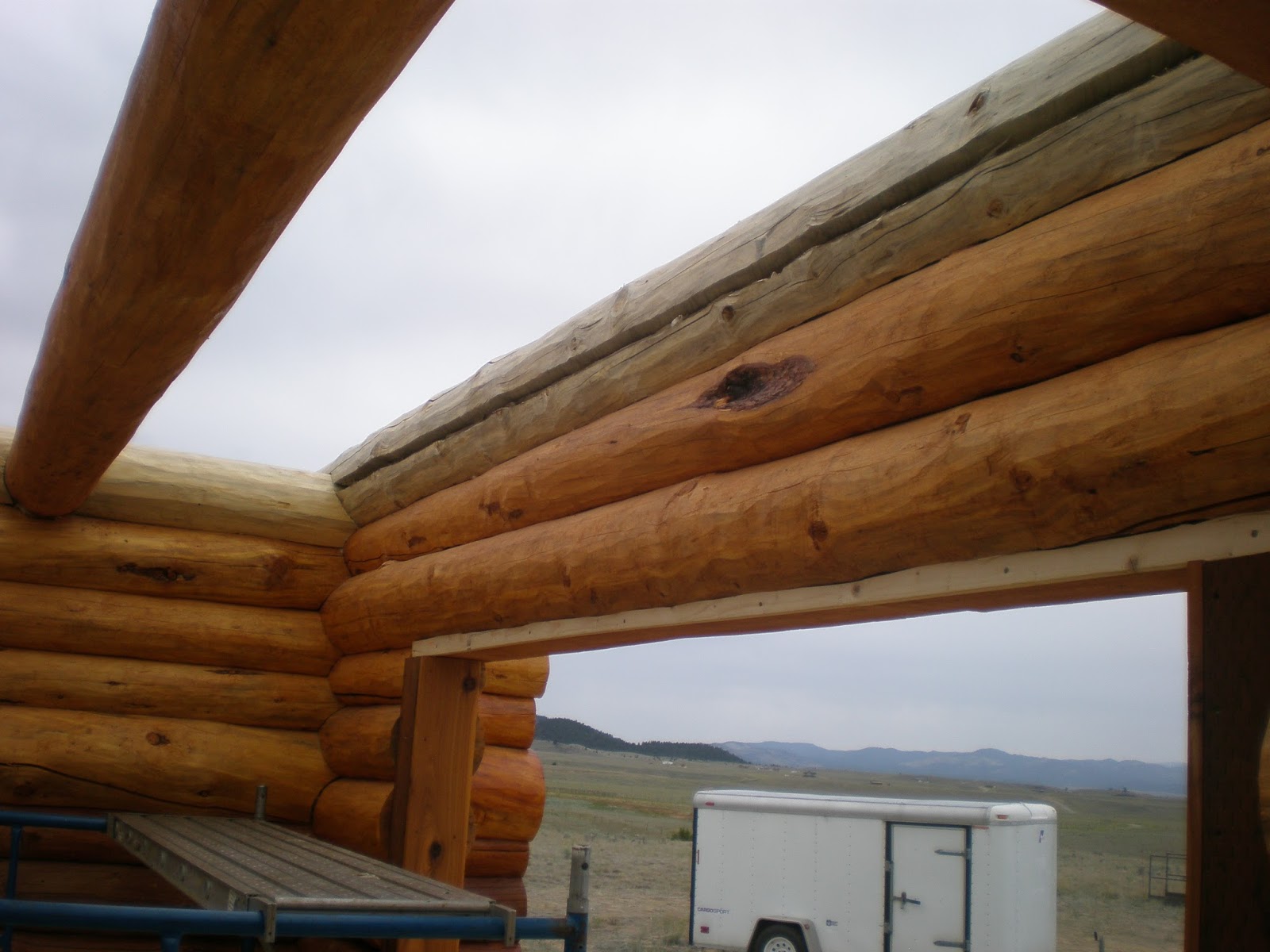 Anderson Log Cabin Fever Log Home Building 2013