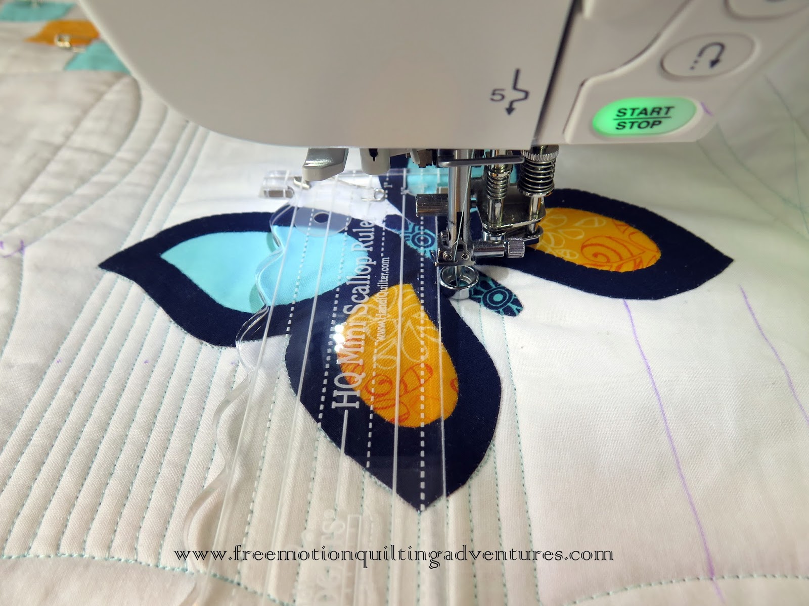 Amy's Free Motion Quilting Adventures A Ruler Work Sampler The Quilting