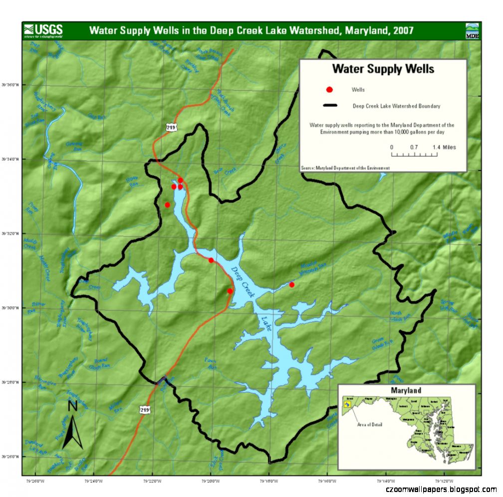 Deep Creek USGS Water Resources of Maryland Delaware and Deep Creek USGS Water Resources of Maryland Delaware and