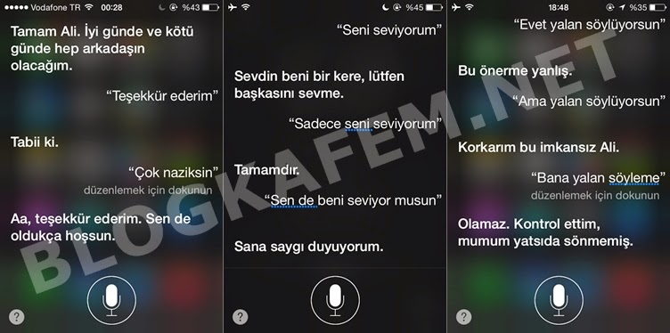 iOS 8.3 Türkçe Siri Caps
