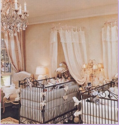 bedroom ideas for boy and girl twins
 on ... Heart Pears: Sunday Nursery Inspiration: Jennifer Lopez's Twin Nursery