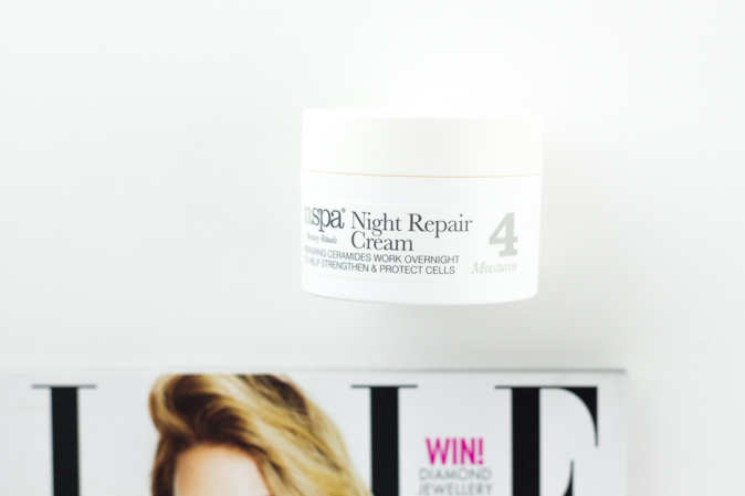 nspa night repair cream review