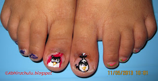 Nail Art - Angry Bird