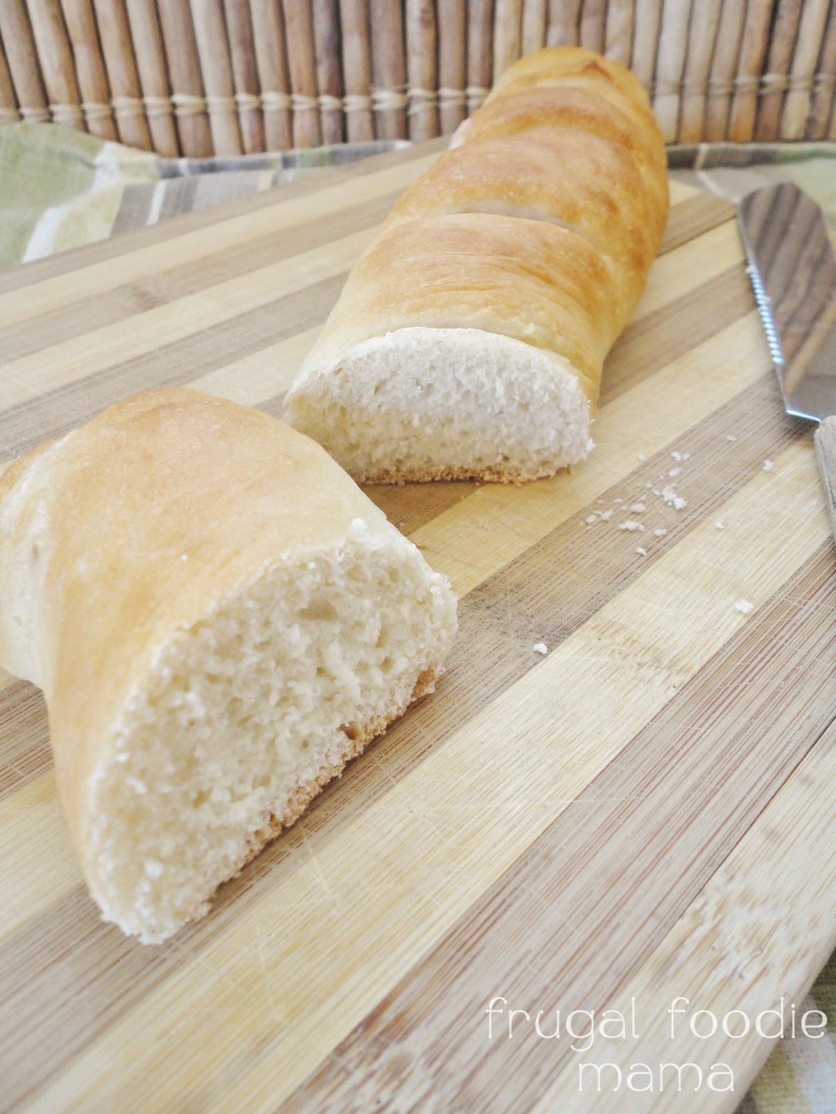 Frugal Foodie Mama Bread Machine Start Homemade French Baguettes