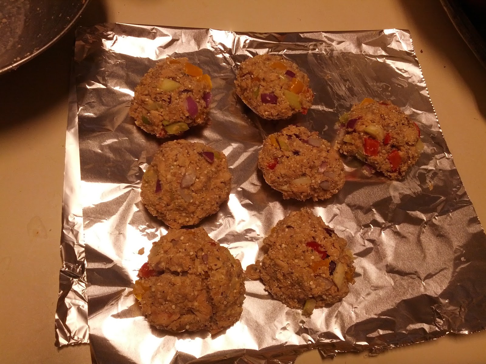 Food and Iron Baked Salmon Croquettes (made with QUINOA POWDER