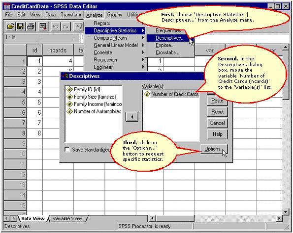 Power analysis using spss image