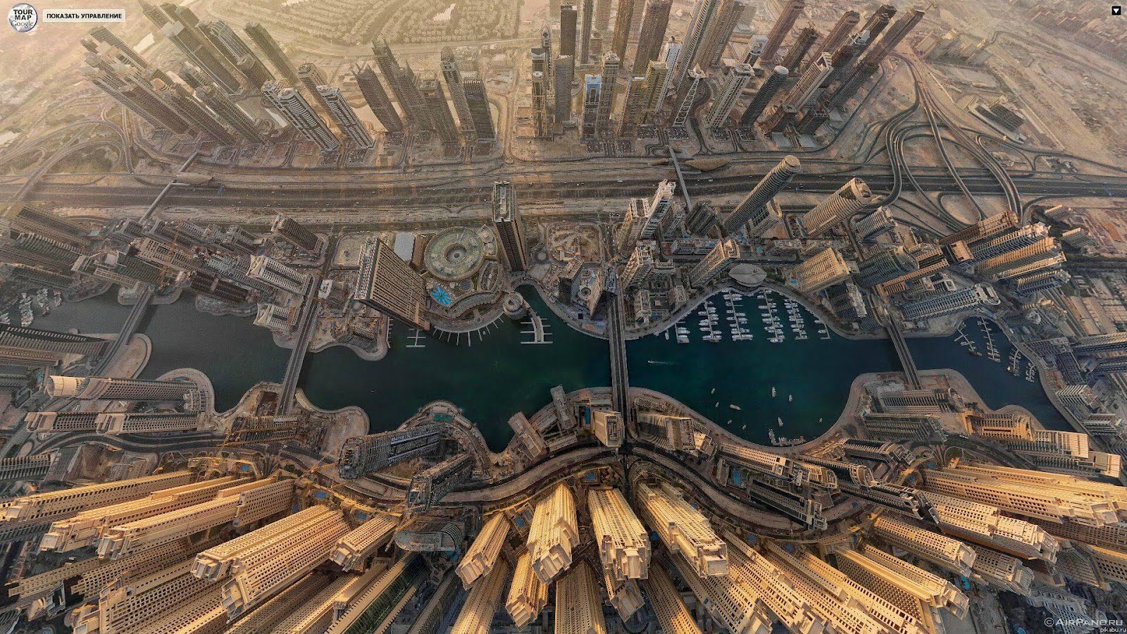 One For The Road Overhead View of Dubai, UAE
