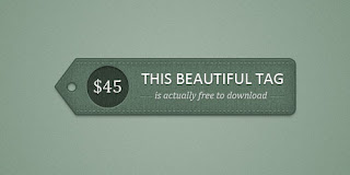 The tape with the price The tape with the price