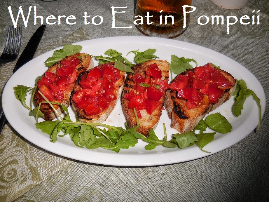 The Thrifty Gypsy's Travels Where to eat in Pompeii