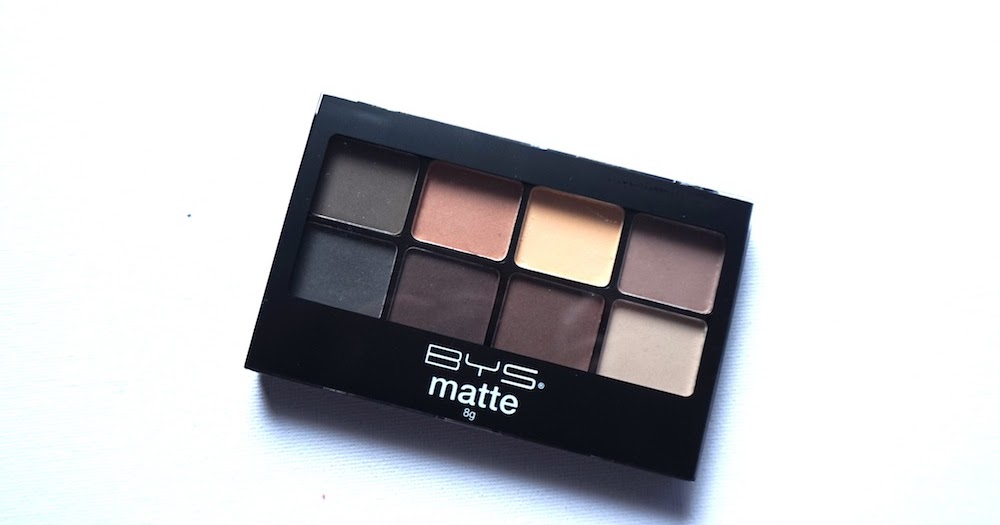 BYS Matte Eyeshadow Palette Review + Swatch The Beauty Junkee