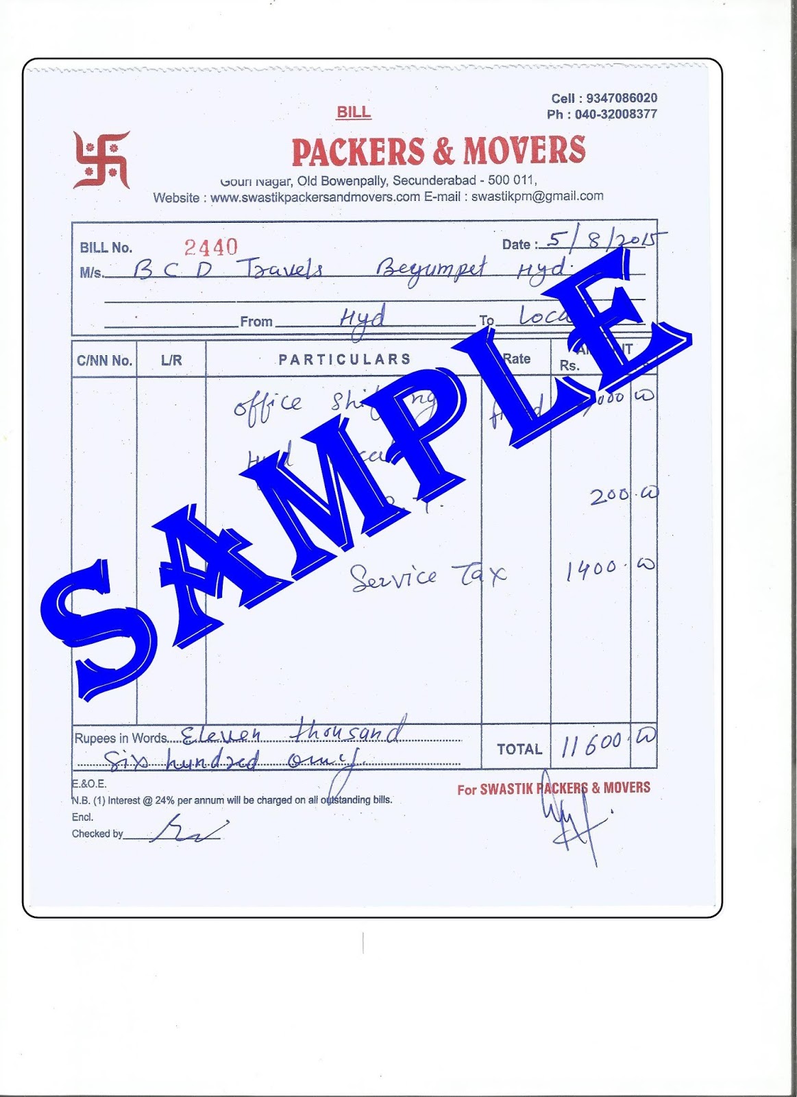 Manoj Packers and Movers