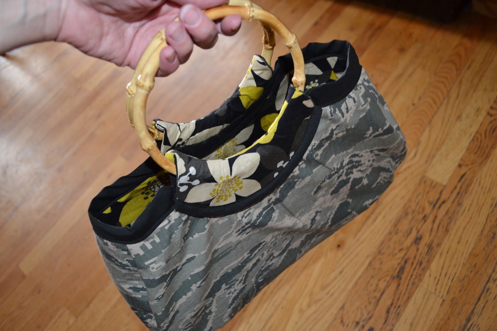 Over The Apple Tree Military Wife Purse From ABU Shirt