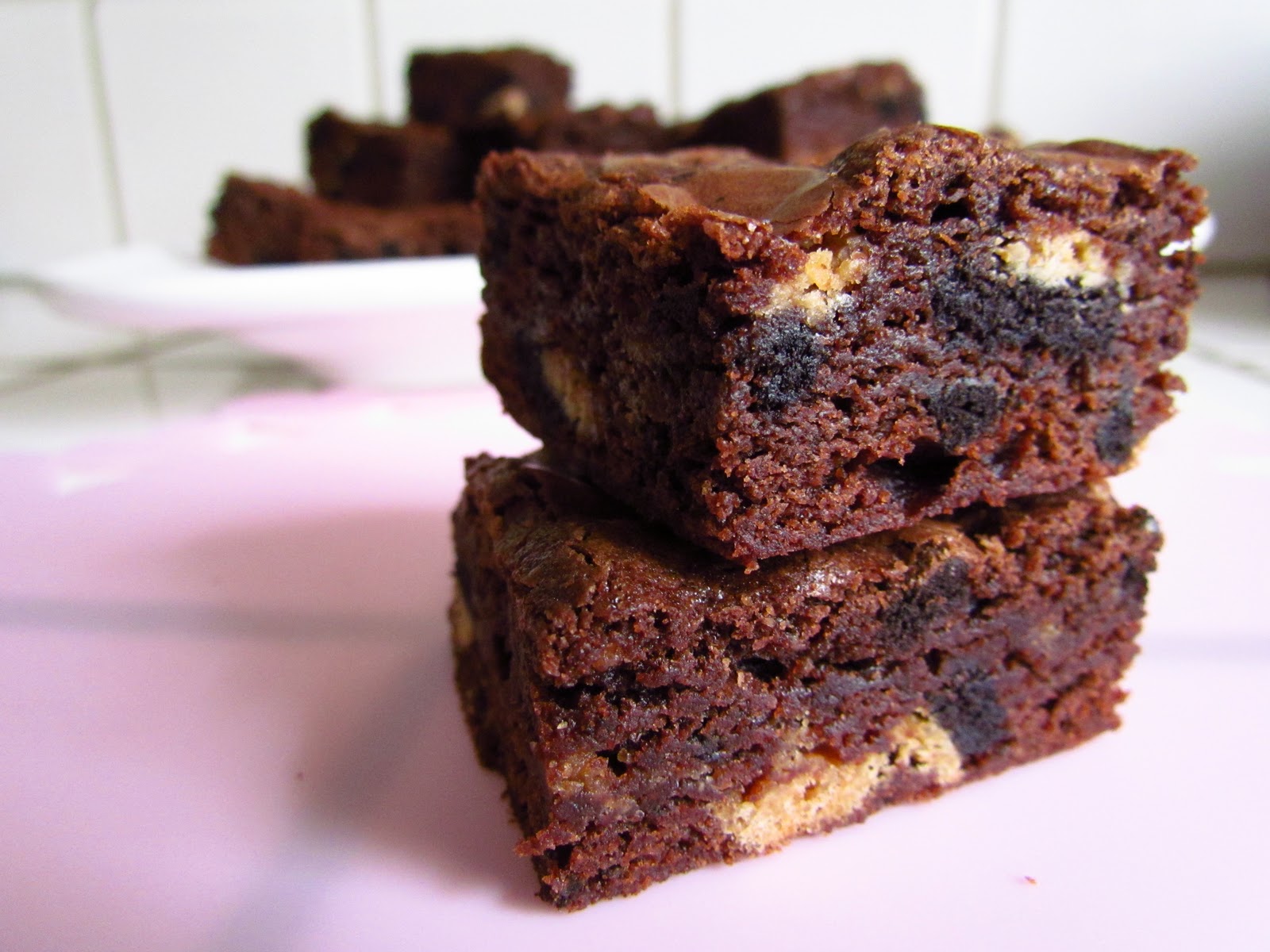 Peanut Butter Oreo Brownies Crazy for Crust