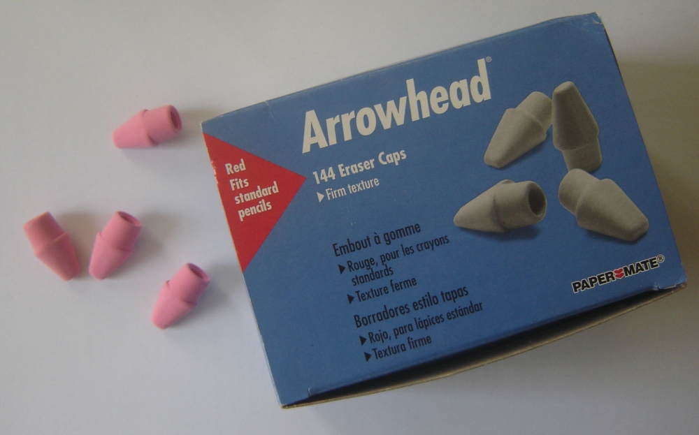 Mad About Stationery Paper Mate Eraser Caps