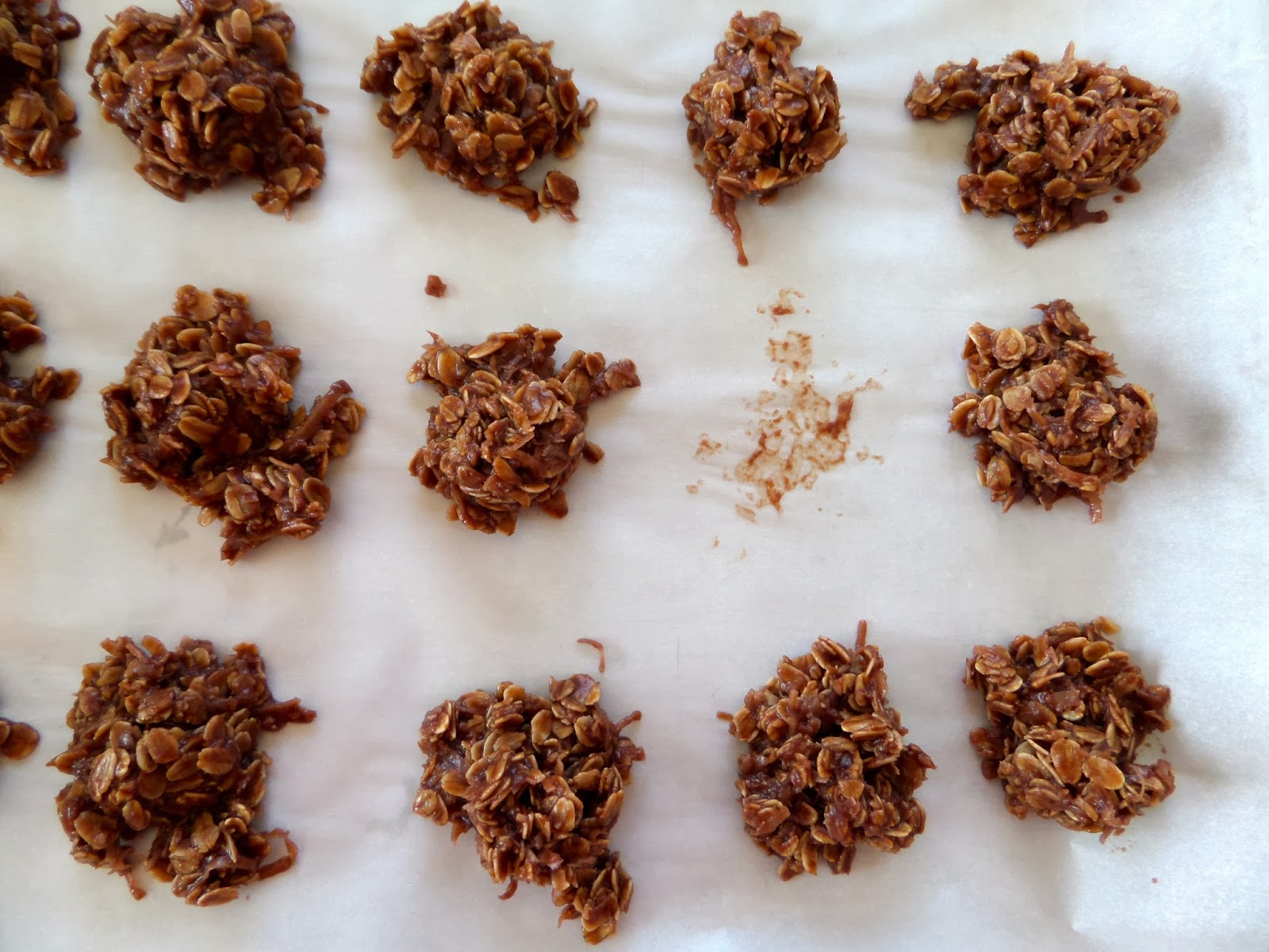 Becki Melvie NoBake Oatmeal Haystacks