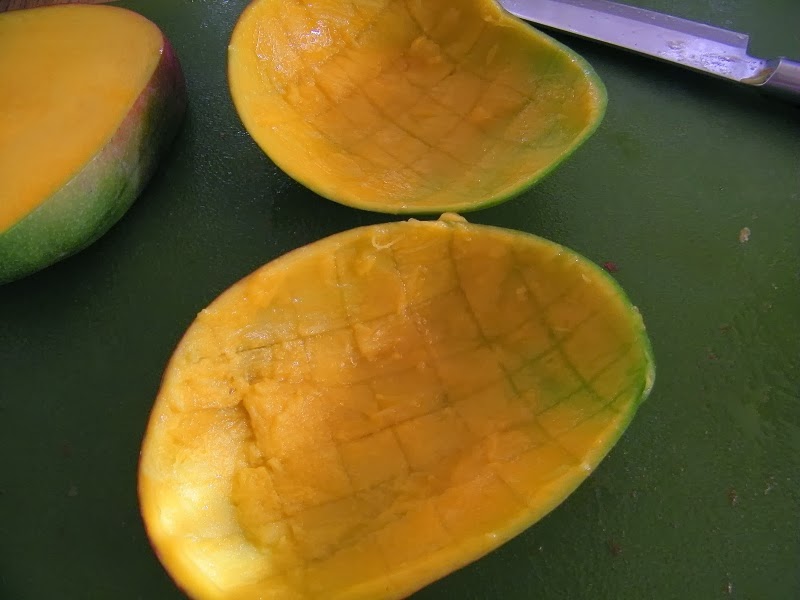 Chef Mommy Fruit Salad (With a Mango Dicing Tutorial)