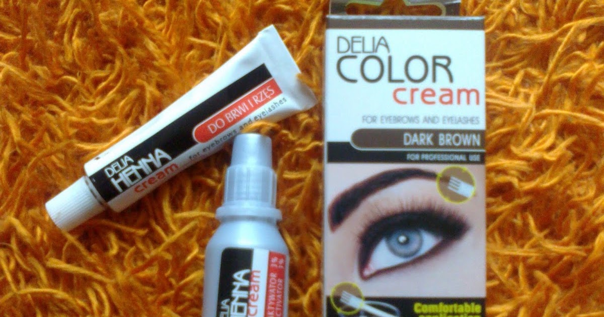 Lucie Recenze Barva na obočí Delia color cream