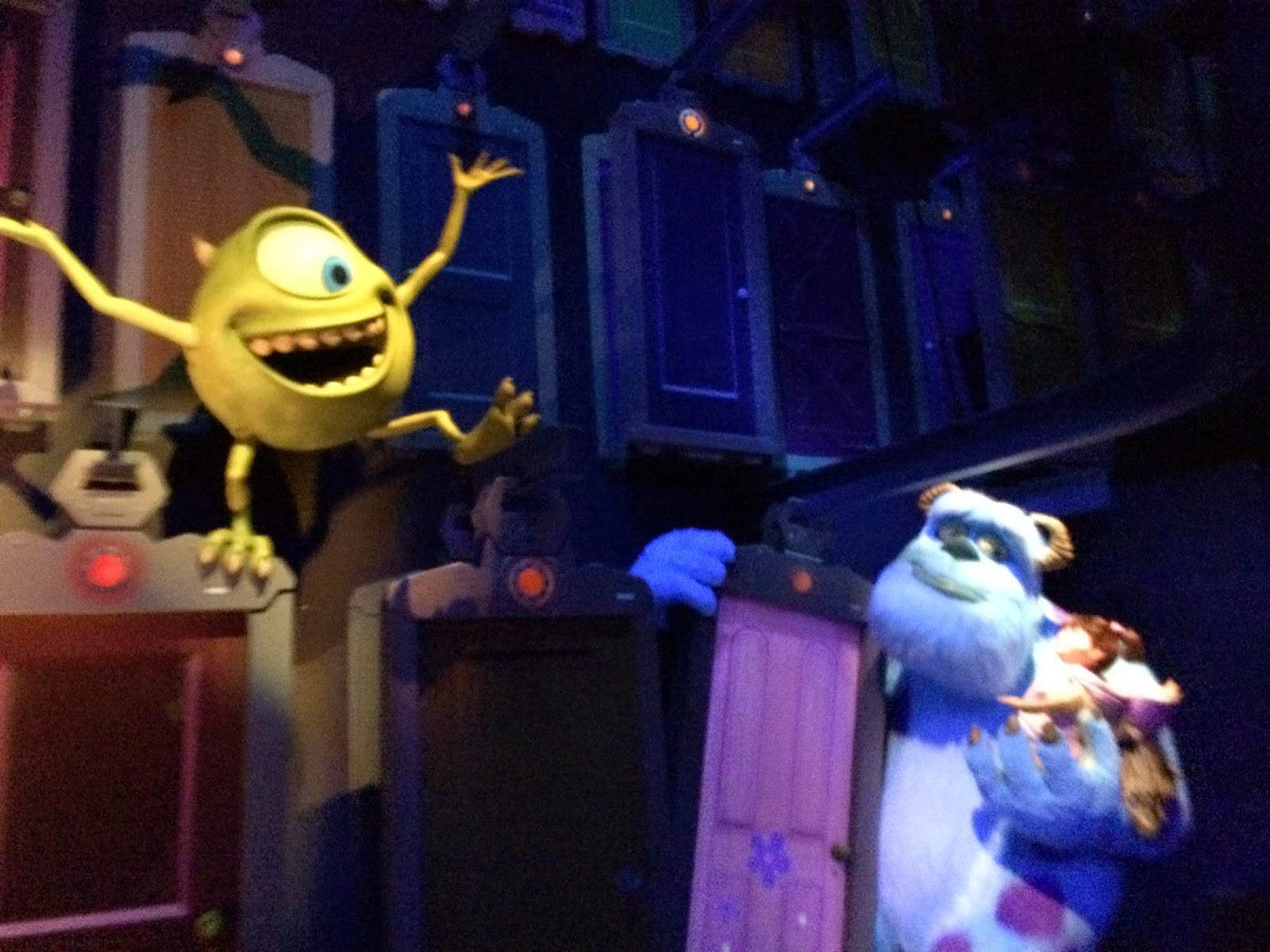 Thinking Pink Monsters, Inc. Ride