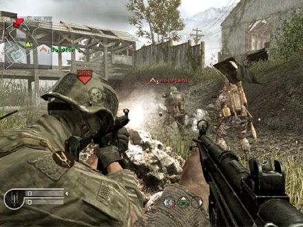 game ringan untuk laptop dan pc Call Of Duty 4
