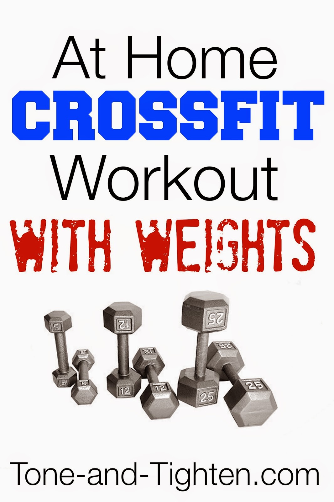 Weekly Workout Plan AtHome Crossfit Inspired Workouts