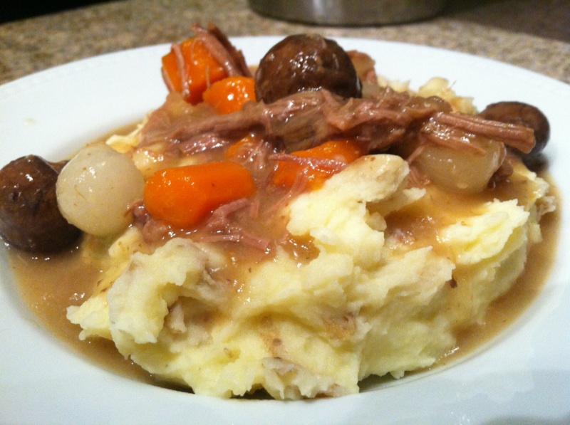 Bright Bold and Beautiful Pot Roast Stew