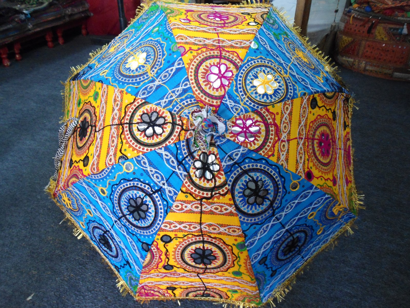 Embroidered Umbrellas Parasols