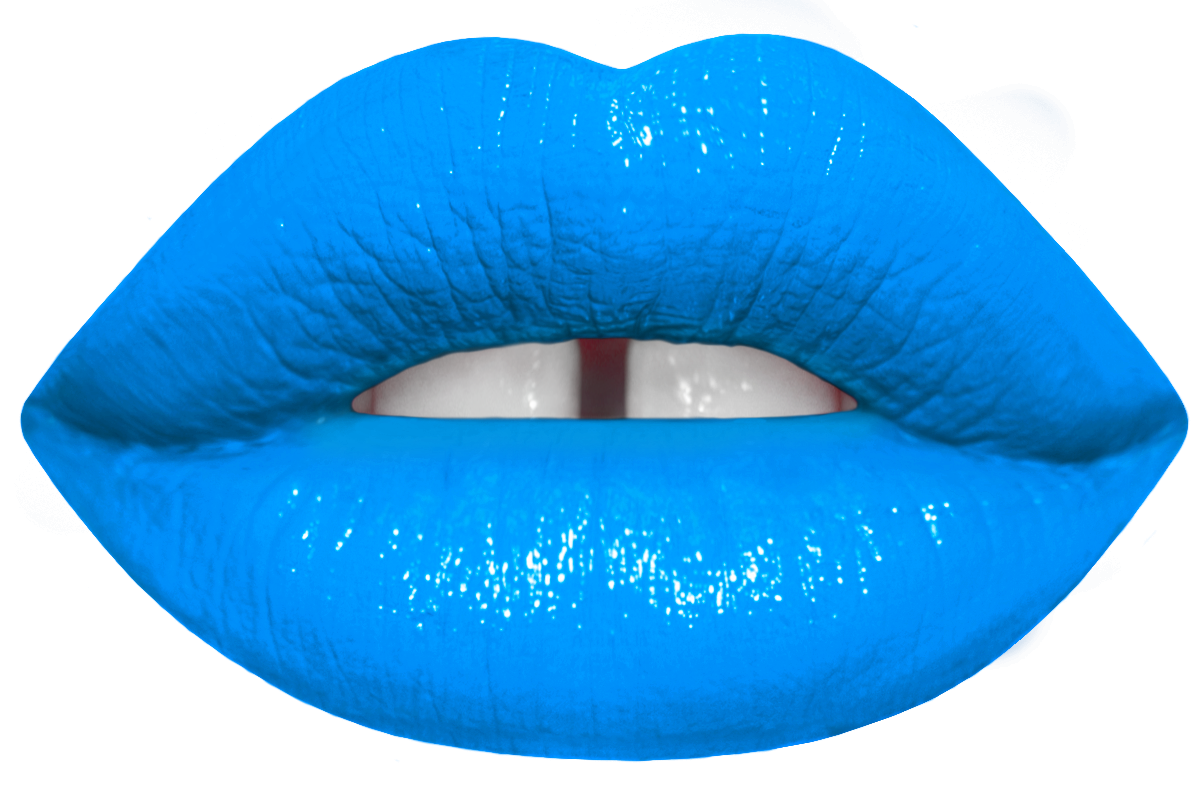 Bold Blue Lips Big Beauty Trend Of The MomentDo