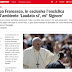L'Espresso filtró hoy una versión en PDF de la encíclica "verde" del Papa