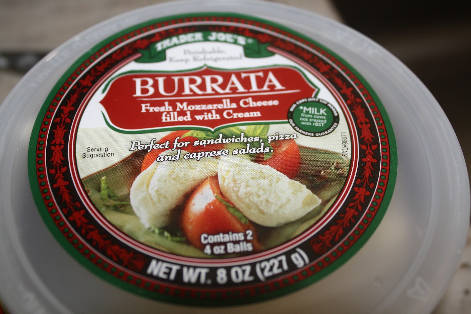 Level & Plumb Tooling With Life's Imperfections Burrata Cheese