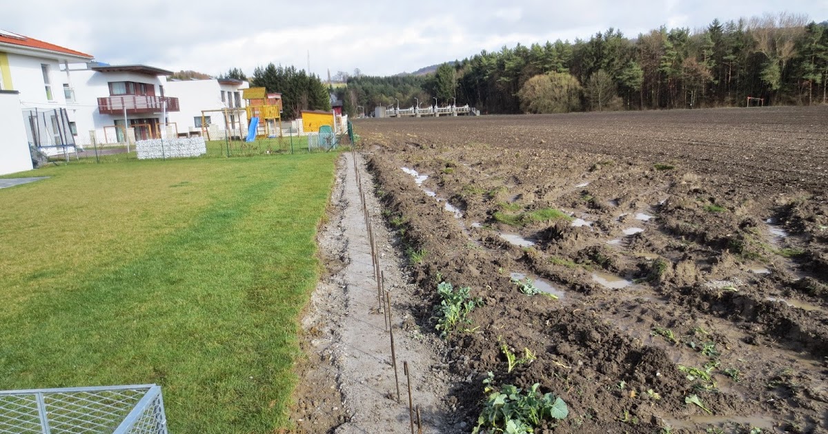 CHS's Blog: Fundament Gartenmauer