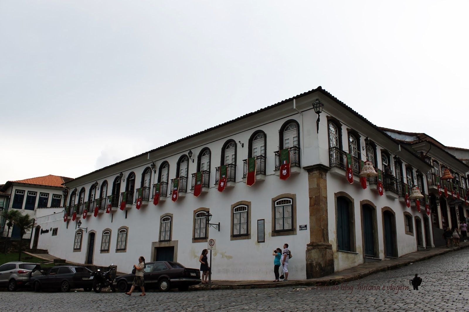 Edifício onde foi criada a Escola de Farmácia Ouro Preto - MG