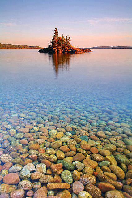  حقآآئق مذهله َ! Amazing+Sunset+lake,Lake+superior,Canada